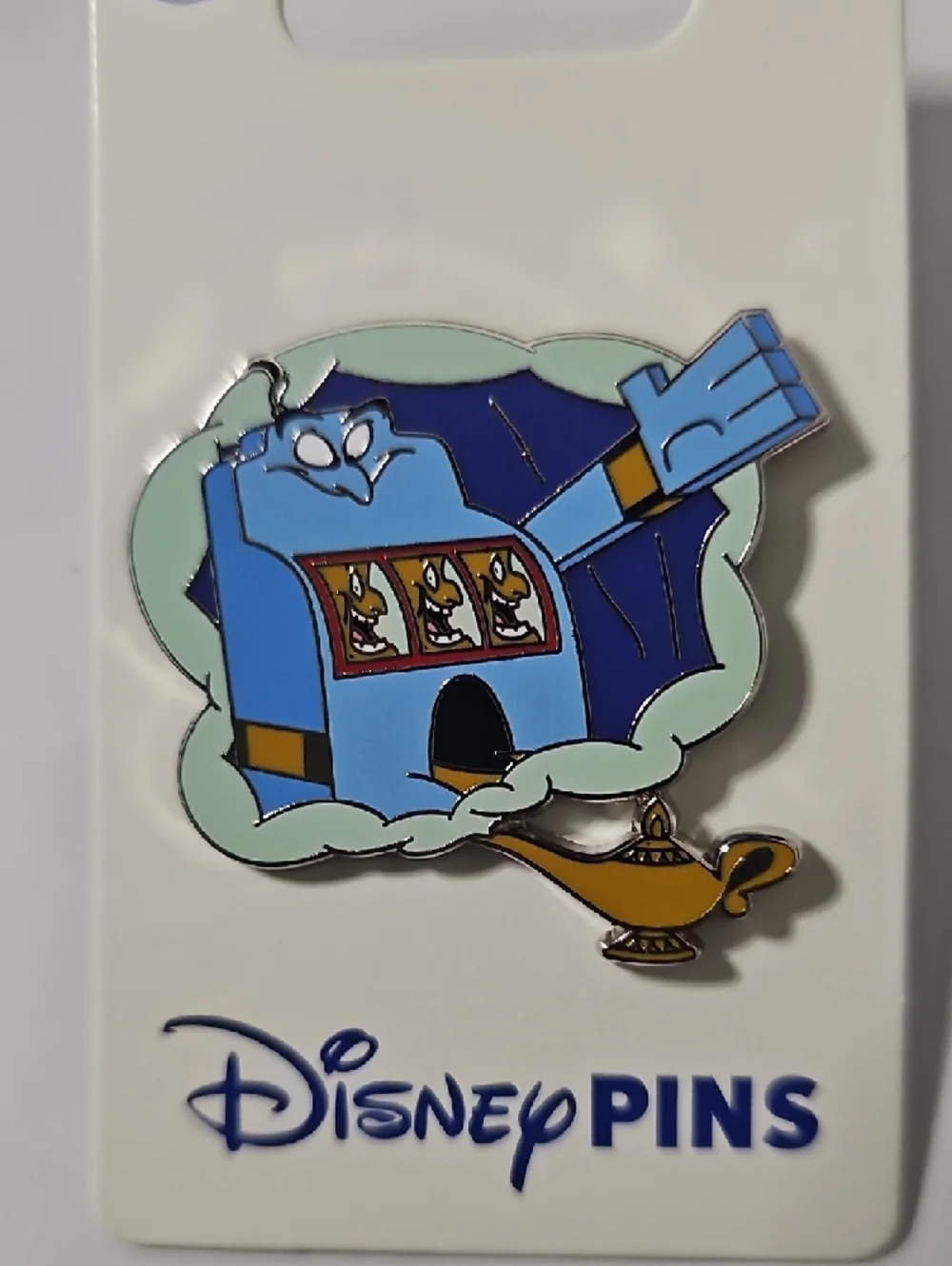 (3/$60) Disney Blue Genie Enamel Pin From Aladdin